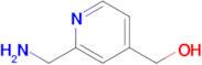 (2-(Aminomethyl)pyridin-4-yl)methanol