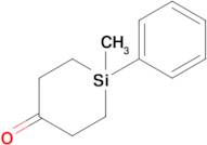 1-Methyl-1-phenylsilinan-4-one