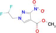 Methyl 1-(2,2-difluoroethyl)-3-nitro-1H-pyrazole-4-carboxylate