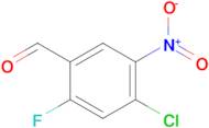 4-Chloro-2-fluoro-5-nitrobenzaldehyde