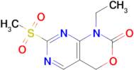 1-Ethyl-7-(methylsulfonyl)-1H-pyrimido[4,5-d][1,3]oxazin-2(4H)-one