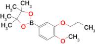 2-(4-Methoxy-3-propoxyphenyl)-4,4,5,5-tetramethyl-1,3,2-dioxaborolane