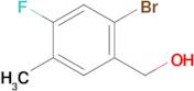 (2-Bromo-4-fluoro-5-methylphenyl)methanol