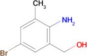 (2-Amino-5-bromo-3-methylphenyl)methanol