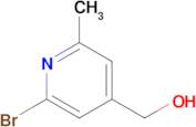 (2-Bromo-6-methylpyridin-4-yl)methanol