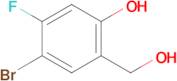 4-Bromo-5-fluoro-2-(hydroxymethyl)phenol