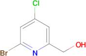 (6-Bromo-4-chloropyridin-2-yl)methanol