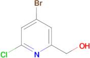 (4-Bromo-6-chloropyridin-2-yl)methanol