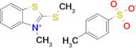 3-Methyl-2-(methylthio)benzo[d]thiazol-3-ium 4-methylbenzenesulfonate