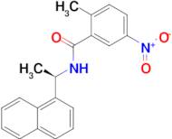 (R)-2-Methyl-N-(1-(naphthalen-1-yl)ethyl)-5-nitrobenzamide