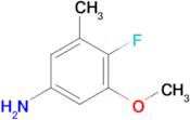 4-Fluoro-3-methoxy-5-methylaniline