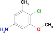 4-Chloro-3-methoxy-5-methylaniline