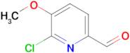 6-Chloro-5-methoxypicolinaldehyde