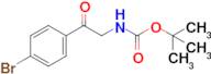 tert-Butyl (2-(4-bromophenyl)-2-oxoethyl)carbamate