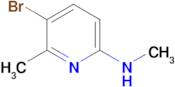 5-Bromo-N,6-dimethylpyridin-2-amine