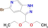 5-Bromo-3-(diethoxymethyl)-1H-pyrazolo[3,4-c]pyridine