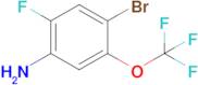 4-Bromo-2-fluoro-5-(trifluoromethoxy)aniline