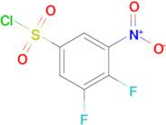 3,4-Difluoro-5-nitrobenzene-1-sulfonyl chloride