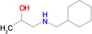 1-((Cyclohexylmethyl)amino)propan-2-ol