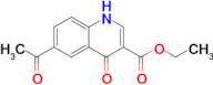 Ethyl 6-acetyl-4-oxo-1,4-dihydroquinoline-3-carboxylate