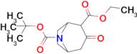 8-tert-Butyl 2-ethyl 3-oxo-8-azabicyclo[3.2.1]octane-2,8-dicarboxylate