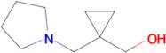 (1-(Pyrrolidin-1-ylmethyl)cyclopropyl)methanol