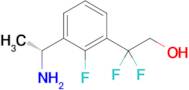 (R)-2-(3-(1-Aminoethyl)-2-fluorophenyl)-2,2-difluoroethanol