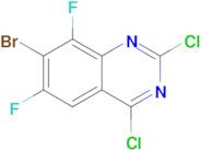 7-Bromo-2,4-dichloro-6,8-difluoroquinazoline