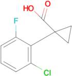 1-(2-Chloro-6-fluorophenyl)cyclopropanecarboxylic acid