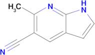 6-Methyl-1H-pyrrolo[2,3-b]pyridine-5-carbonitrile