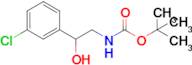 tert-Butyl (2-(3-chlorophenyl)-2-hydroxyethyl)carbamate