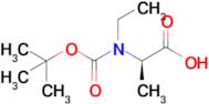 (R)-2-((tert-Butoxycarbonyl)(ethyl)amino)propanoic acid