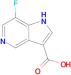 7-Fluoro-1H-pyrrolo[3,2-c]pyridine-3-carboxylic acid