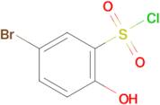 5-Bromo-2-hydroxybenzenesulfonyl chloride