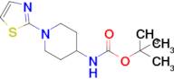 tert-Butyl (1-(thiazol-2-yl)piperidin-4-yl)carbamate