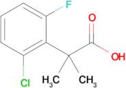 2-(2-Chloro-6-fluorophenyl)-2-methylpropanoic acid