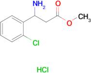 Methyl 3-amino-3-(2-chlorophenyl)propanoate hydrochloride