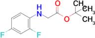 tert-Butyl 2-((2,4-difluorophenyl)amino)acetate