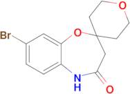 8-Bromo-2',3',5',6'-tetrahydro-3H-spiro[benzo[b][1,4]oxazepine-2,4'-pyran]-4(5H)-one