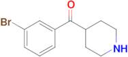 (3-Bromophenyl)(piperidin-4-yl)methanone