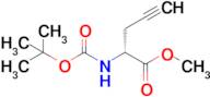 (R)-Methyl 2-((tert-butoxycarbonyl)amino)pent-4-ynoate