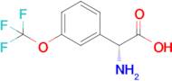 (R)-2-Amino-2-(3-(trifluoromethoxy)phenyl)acetic acid