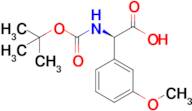 (R)-2-((tert-Butoxycarbonyl)amino)-2-(3-methoxyphenyl)acetic acid