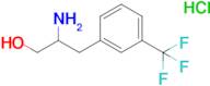 2-Amino-3-(3-(trifluoromethyl)phenyl)propan-1-ol hydrochloride