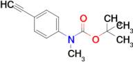 tert-Butyl (4-ethynylphenyl)(methyl)carbamate