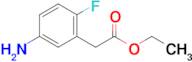 Ethyl 2-(5-amino-2-fluorophenyl)acetate