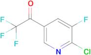 1-(6-Chloro-5-fluoropyridin-3-yl)-2,2,2-trifluoroethanone