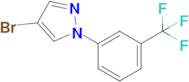 4-Bromo-1-(3-(trifluoromethyl)phenyl)-1H-pyrazole