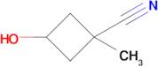 3-Hydroxy-1-methylcyclobutane-1-carbonitrile