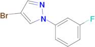 4-Bromo-1-(3-fluorophenyl)-1H-pyrazole